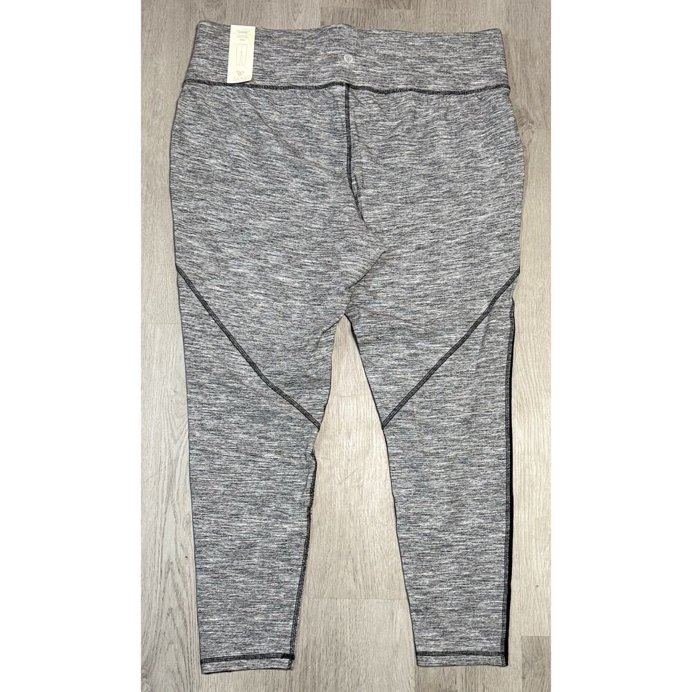 LIVI Active Lane Bryant Signature Stretch Legging Women 22/24 Mesh Side NWT - Picture 9 of 12